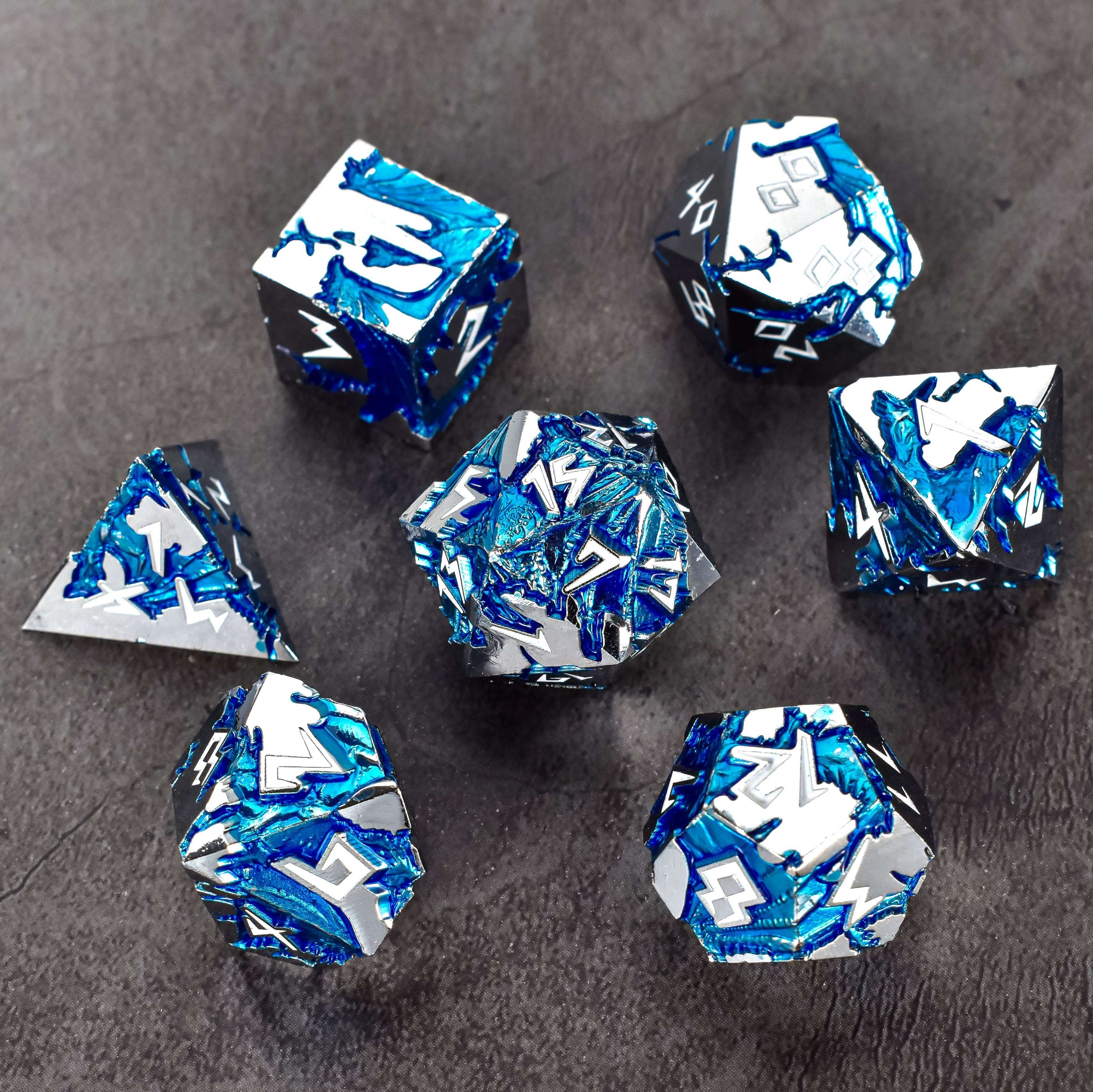 Blue Dragon Dice Set - RULE DICE