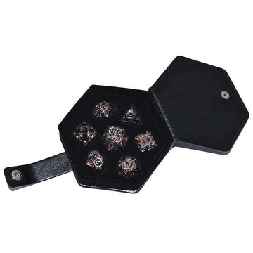 Hexagon Leather Dice Box - RULE DICE