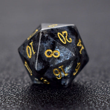 Labradorite Dice Set - RULE DICE