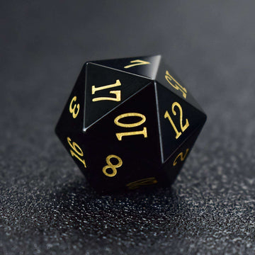 Obsidian Dice Set - RULE DICE