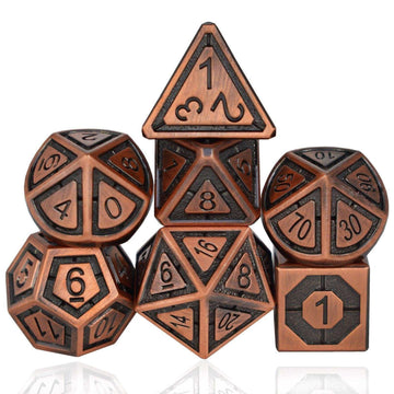 Bronze Plated Dice Set - RULE DICE
