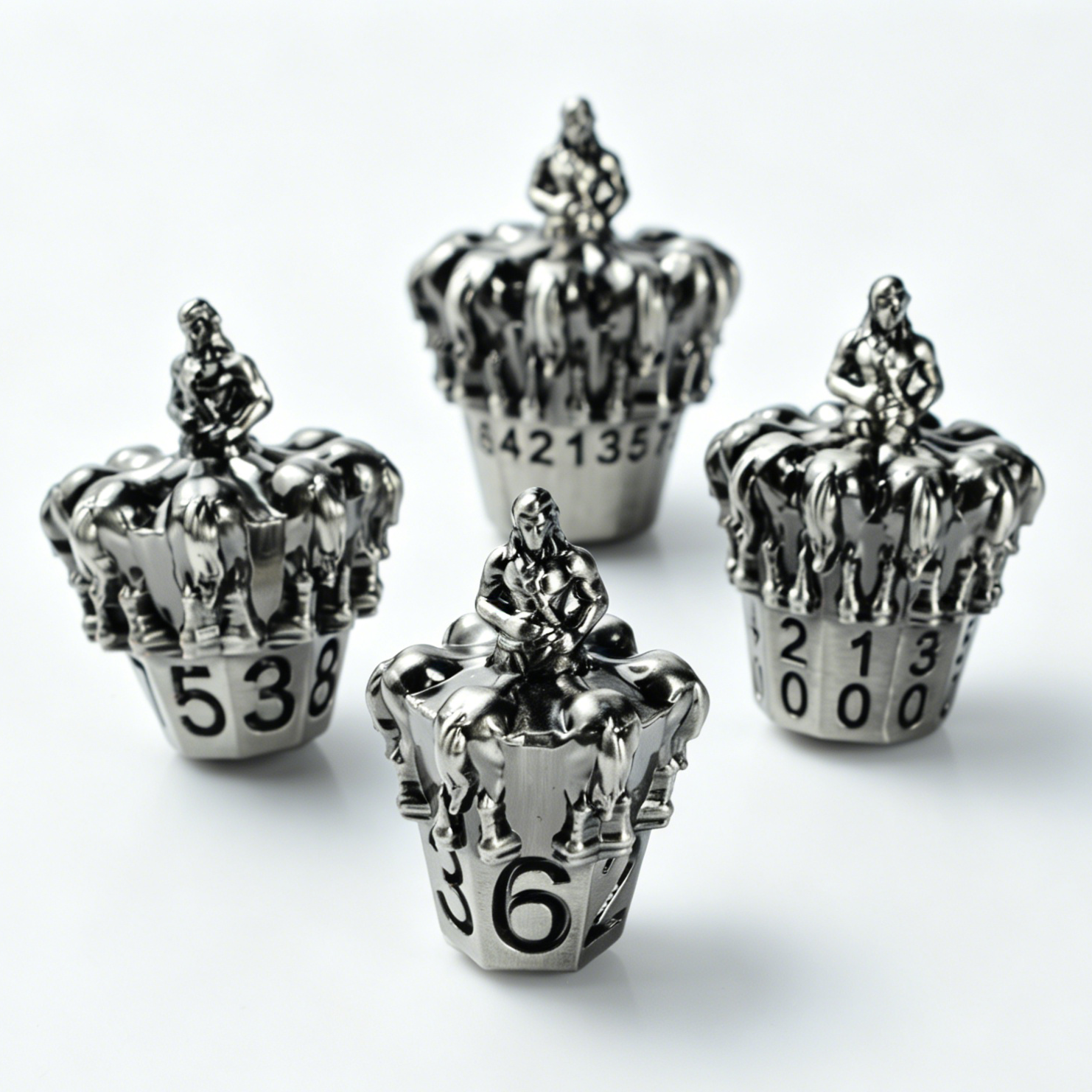 Antique Niobium Black Centaur Set