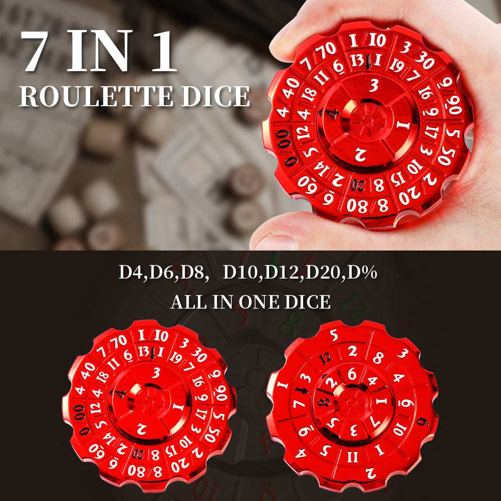 2-in-1 DND Dice & Fidget Spinner - RULE DICE