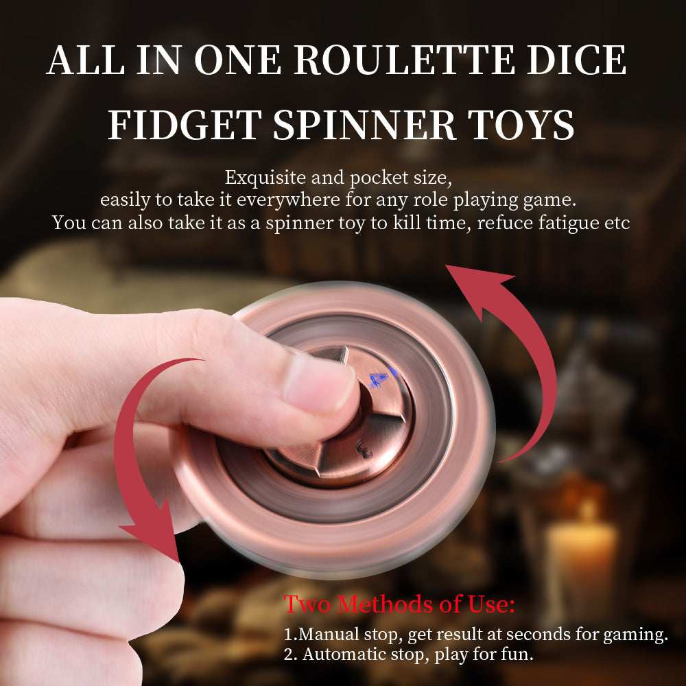 2-in-1 DND Dice & Fidget Spinner - RULE DICE