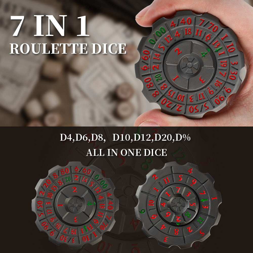 2-in-1 DND Dice & Fidget Spinner - RULE DICE