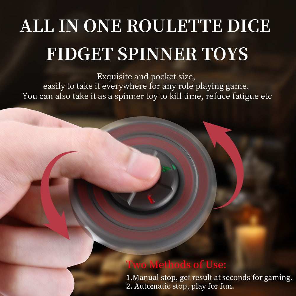 2-in-1 DND Dice & Fidget Spinner - RULE DICE