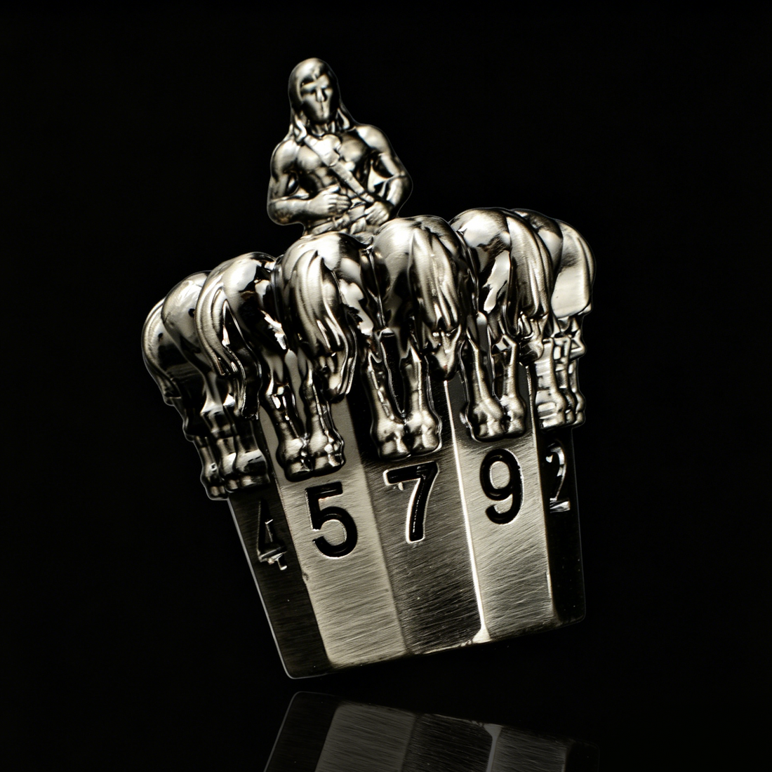 Antique Niobium Black Centaur Set