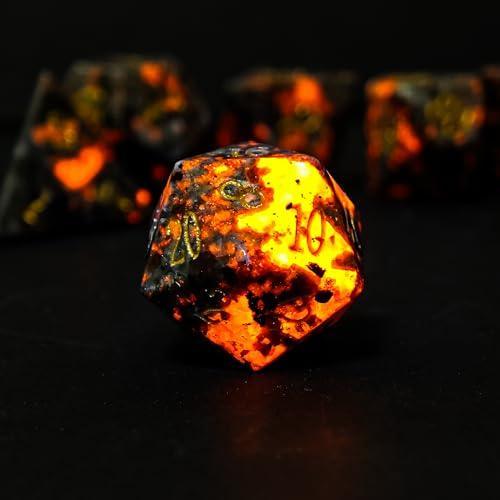  RULE DICE -  Gemstone dice Yooperlite Dice