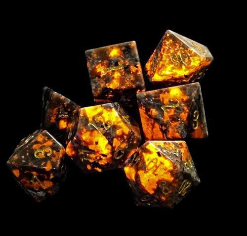  RULE DICE -  Gemstone dice Yooperlite Dice