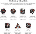  RULE DICE -  Hollow Metal Dice Colorful Hollow Dragon Dice