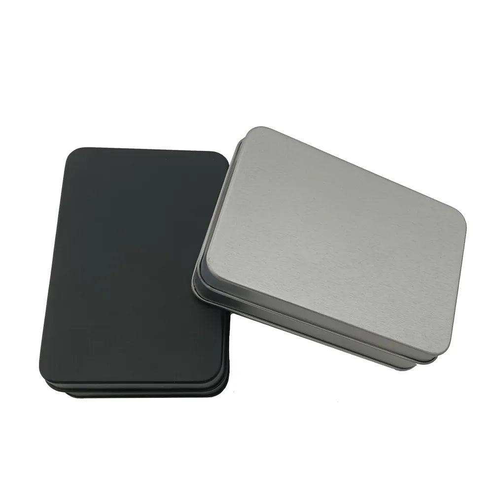 Rectangular Metal Dice Box - RULE DICE