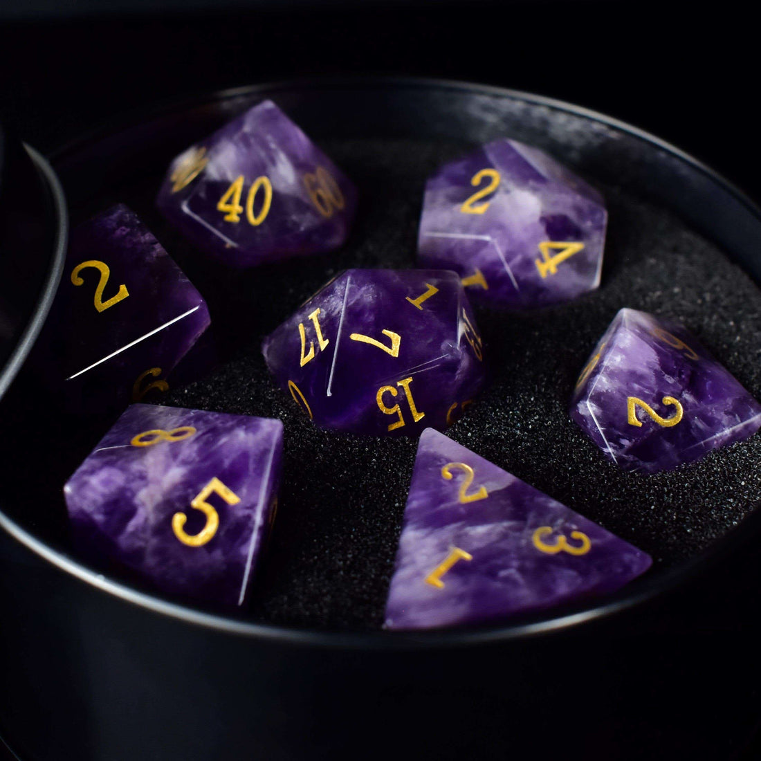 Amethyst Dice Set - RULE DICE
