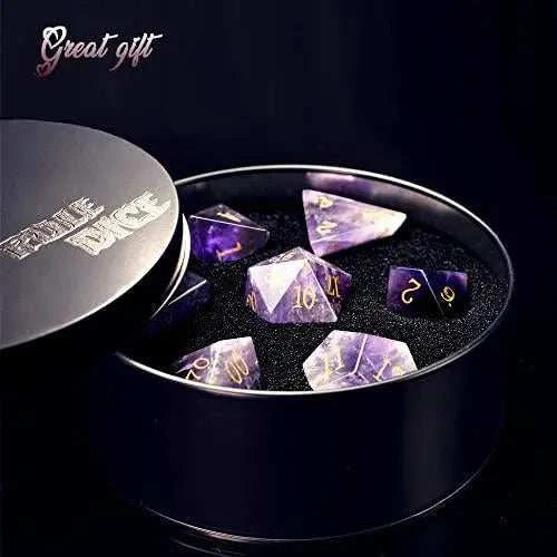 Amethyst Dice Set - RULE DICE