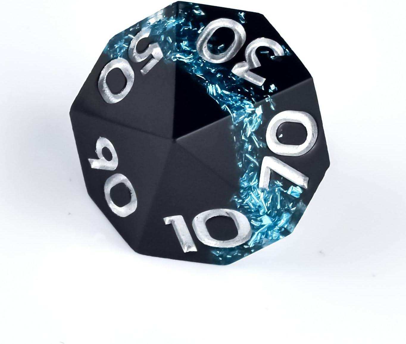 Azure Stellar Stream Resin Dice Set - RULE DICE