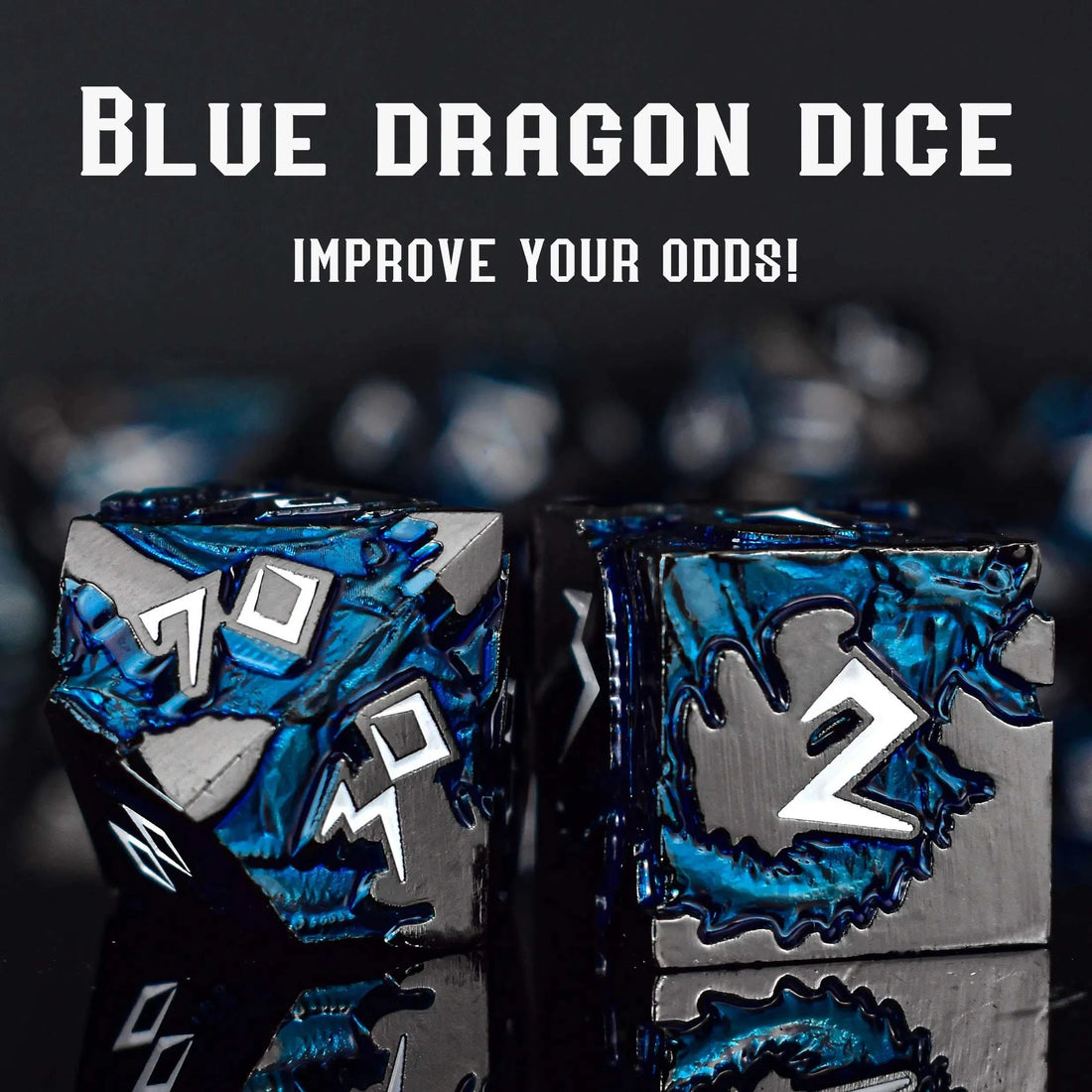 Blue Dragon Dice Set - RULE DICE