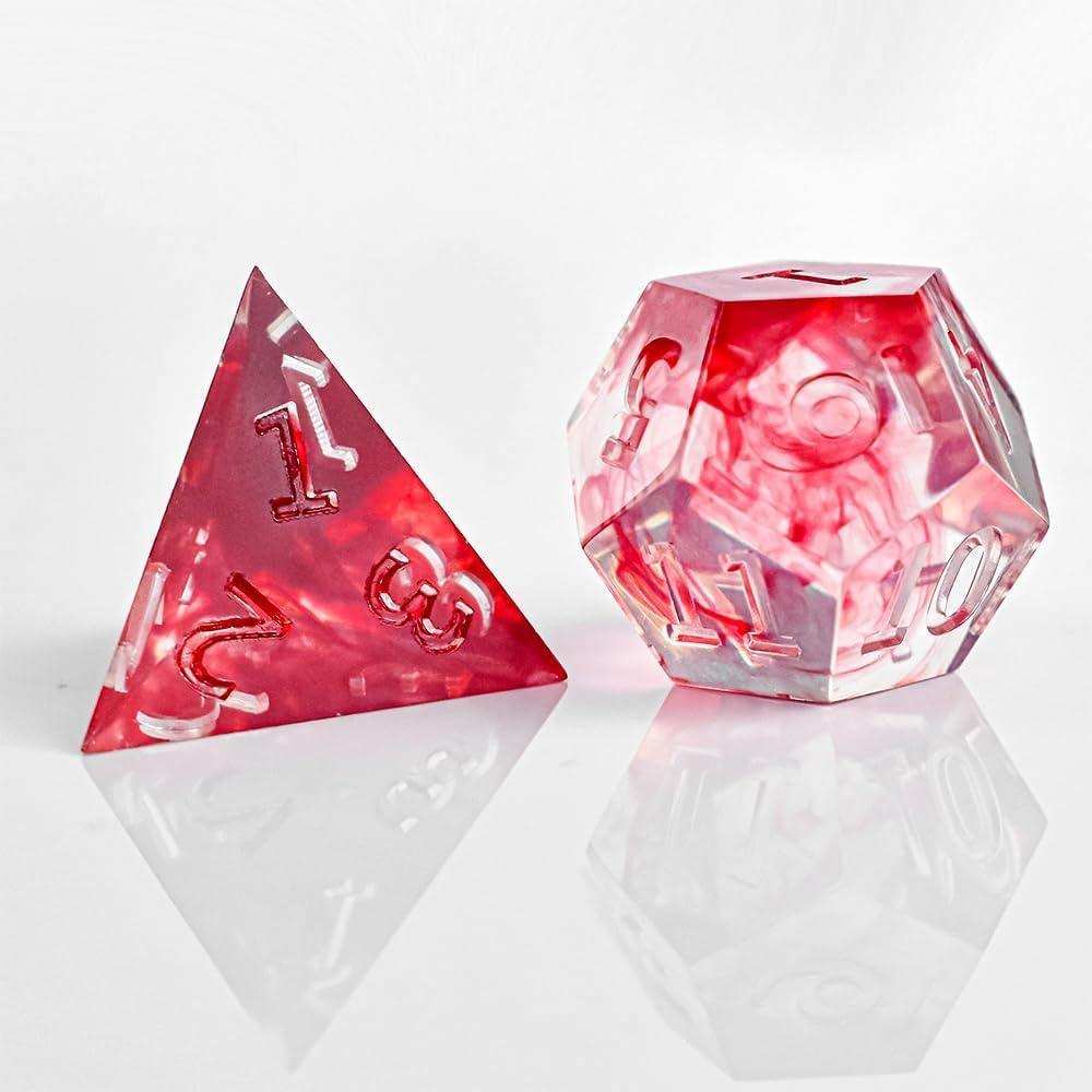Blood Resin Dice Set - RULE DICE