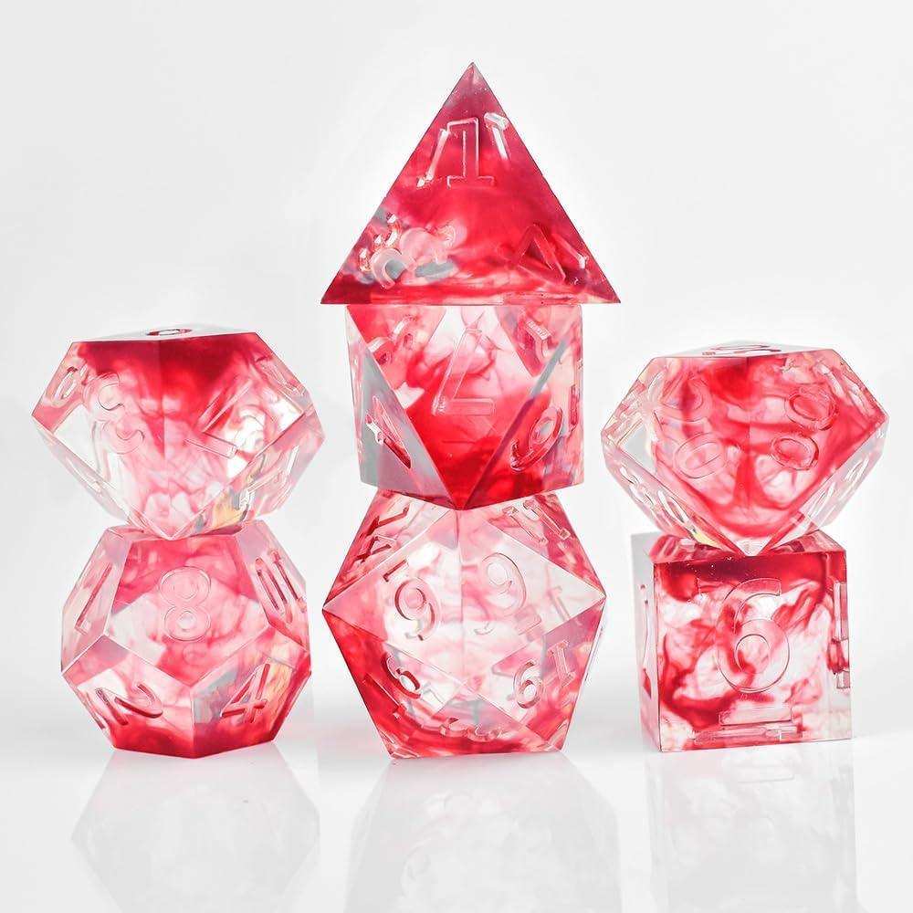 Blood Resin Dice Set - RULE DICE