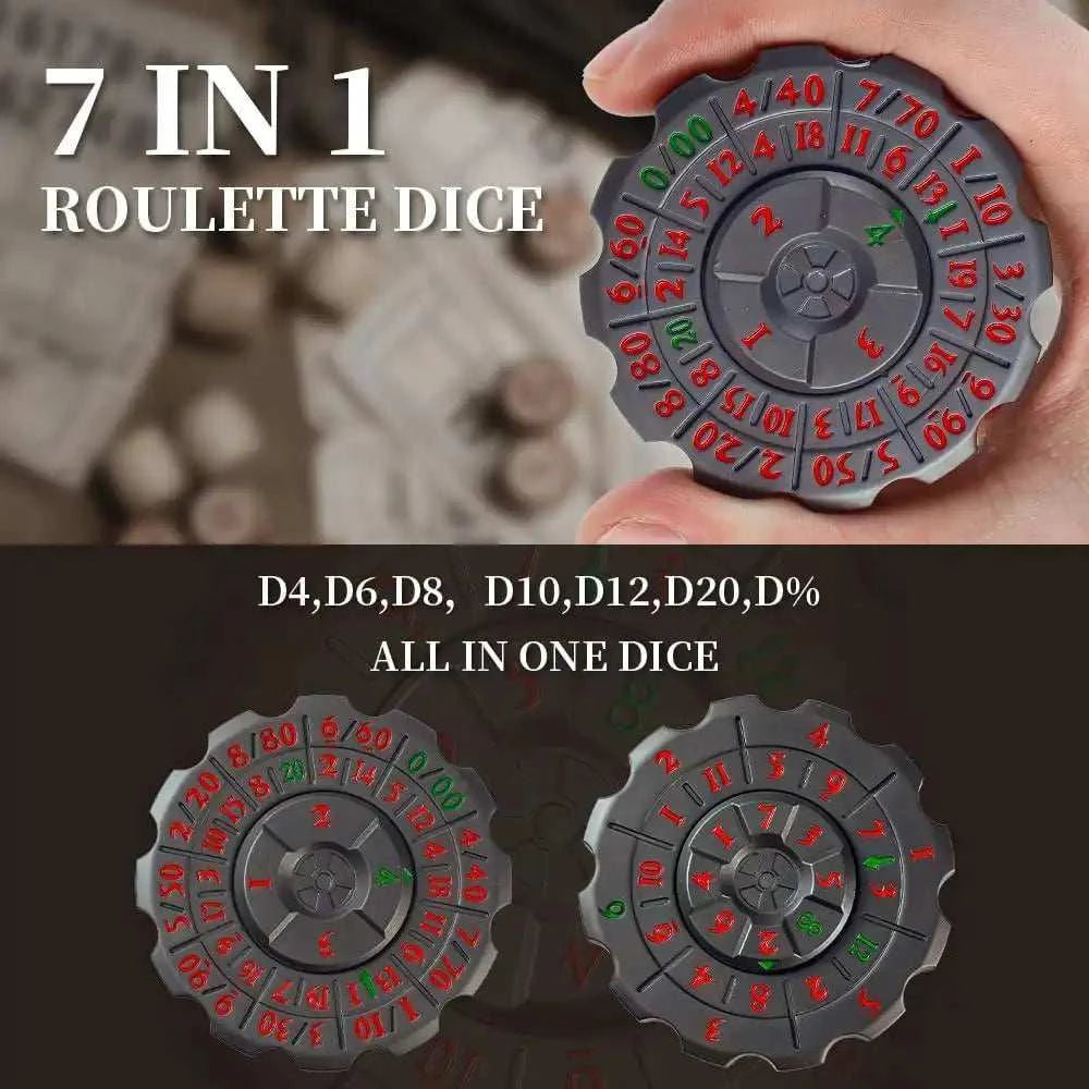 2-in-1 DND Dice & Fidget Spinner - RULE DICE