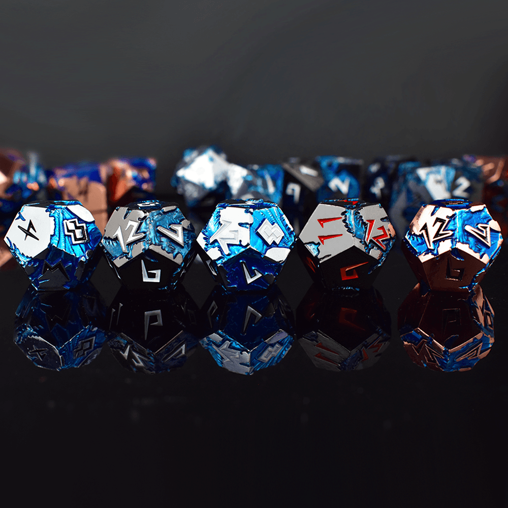 Blue Dragon Dice Set - RULE DICE