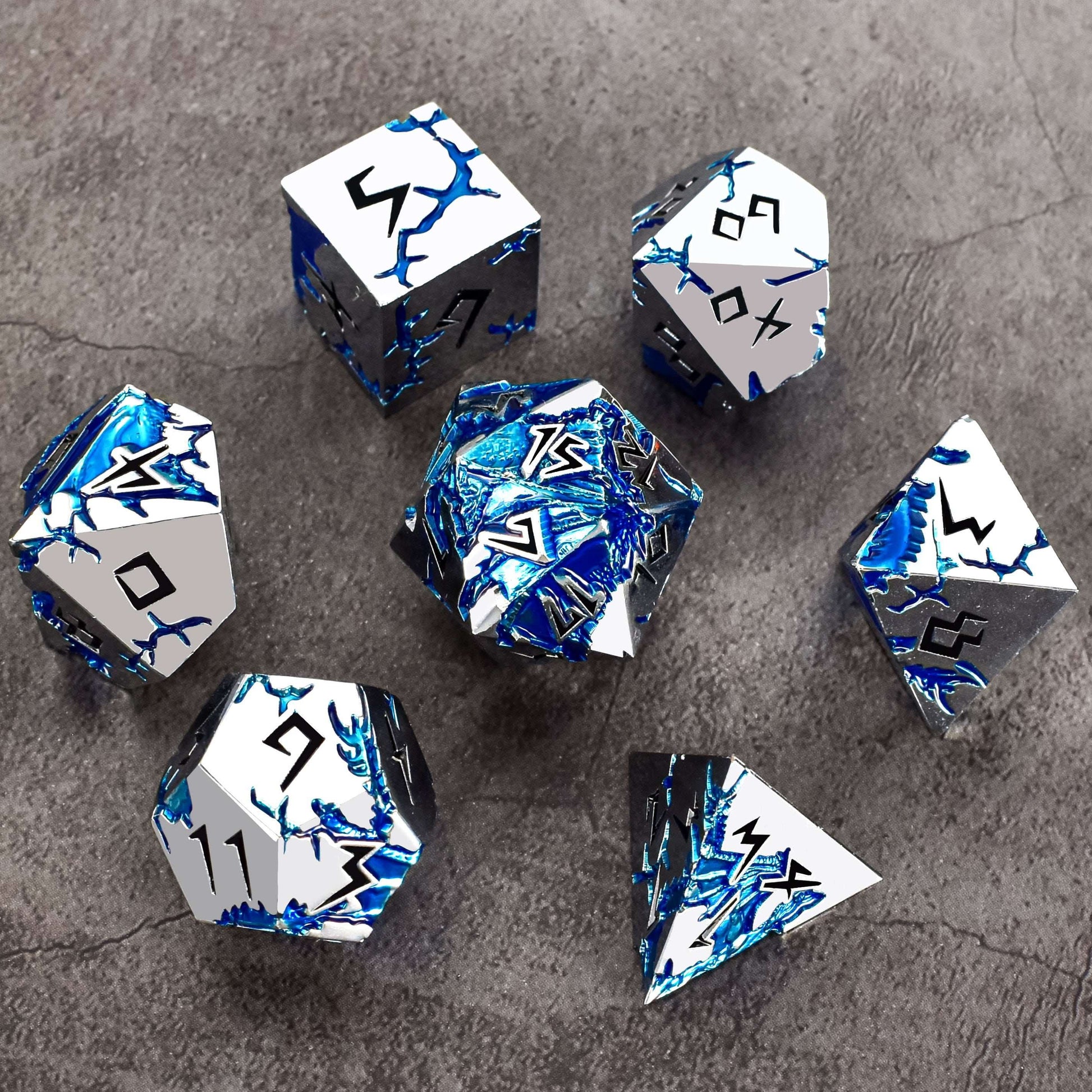 Blue Dragon Dice Set - RULE DICE