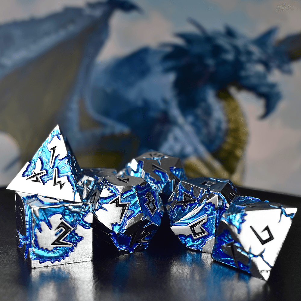 Blue Dragon Dice Set - RULE DICE