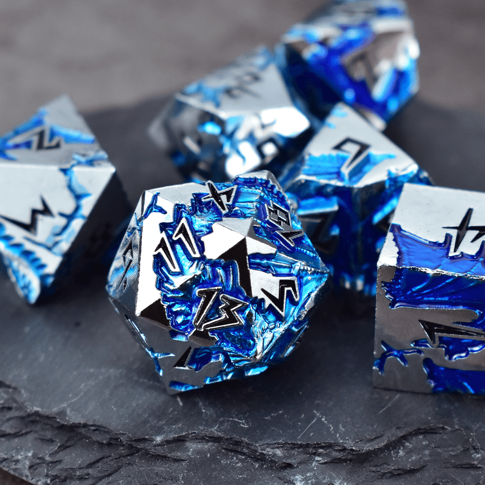 Blue Dragon Dice Set - RULE DICE
