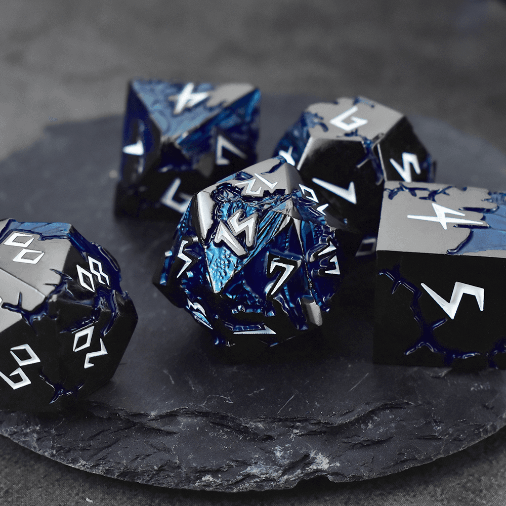 Blue Dragon Dice Set - RULE DICE