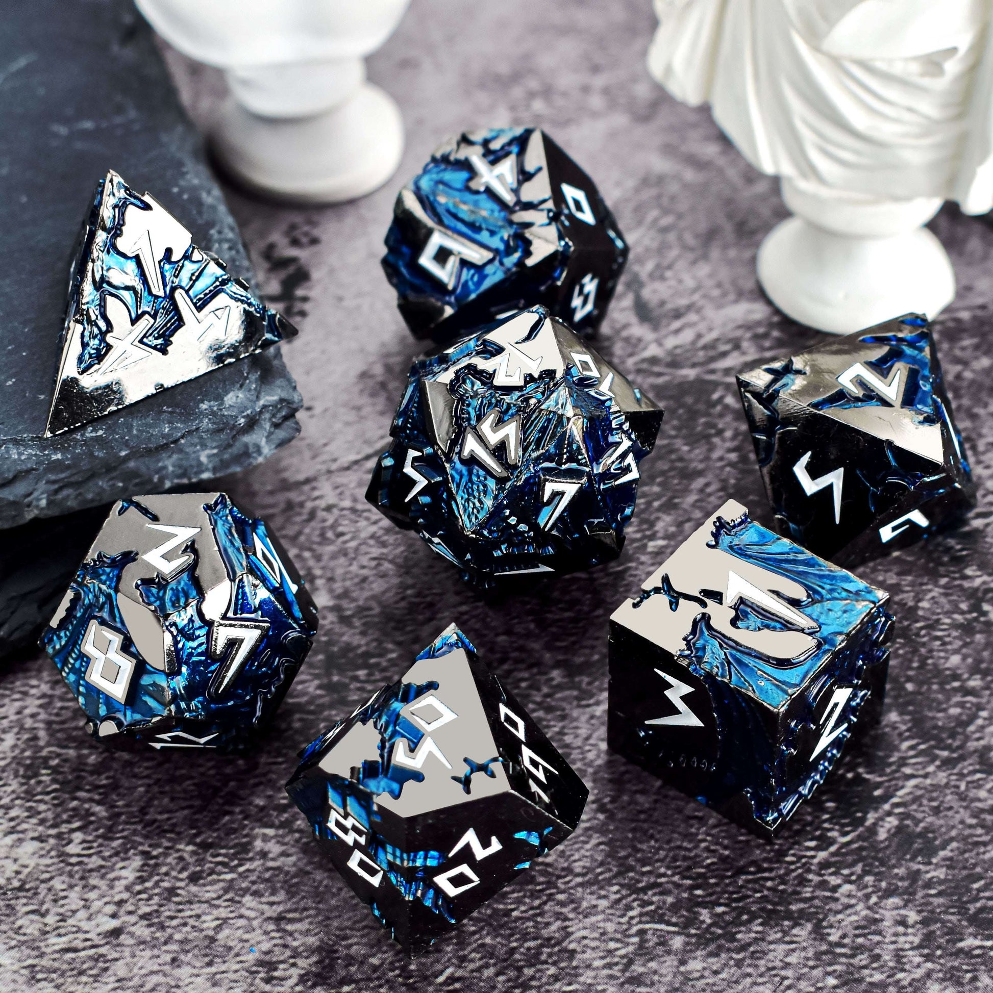 Blue Dragon Dice Set - RULE DICE