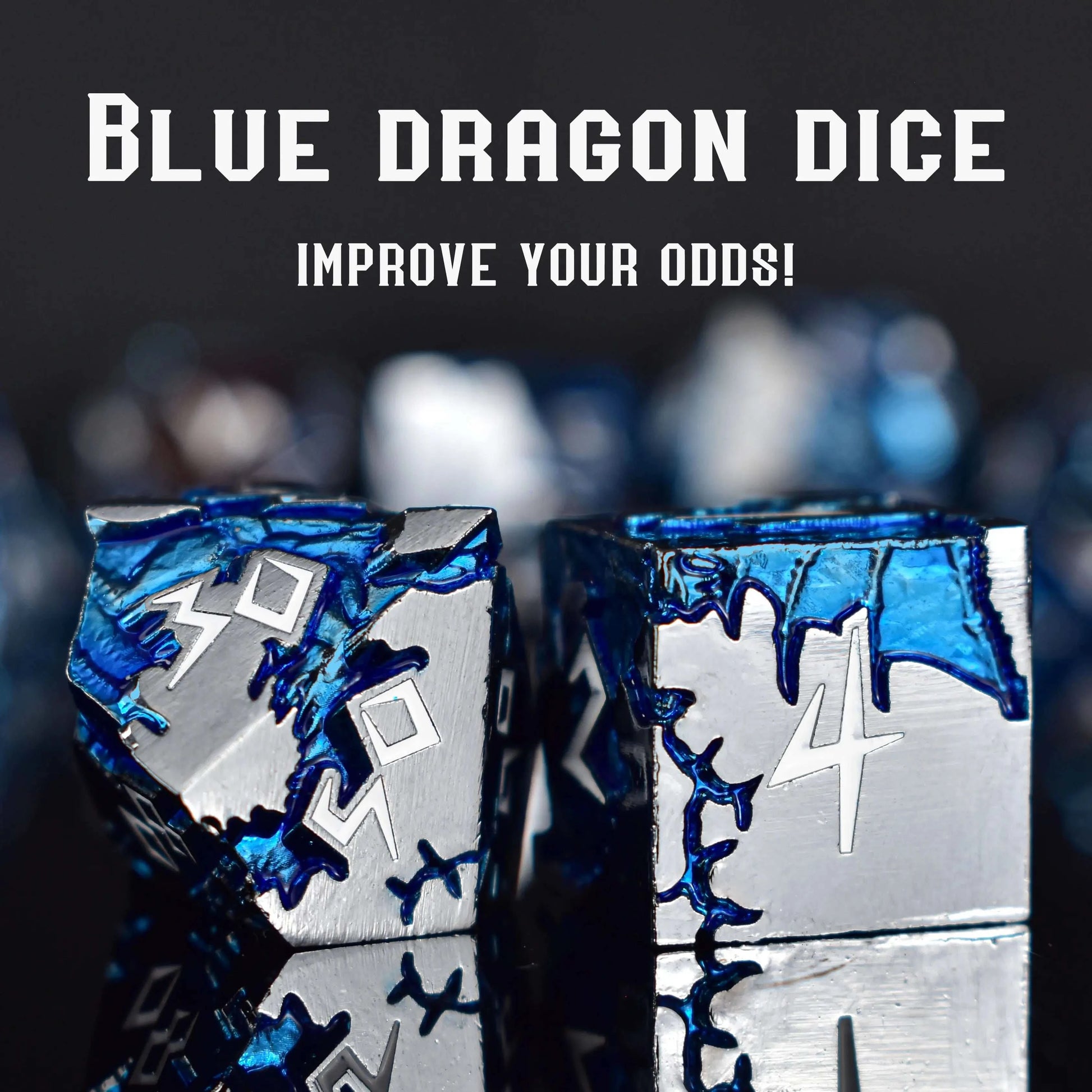 Blue Dragon Dice Set - RULE DICE
