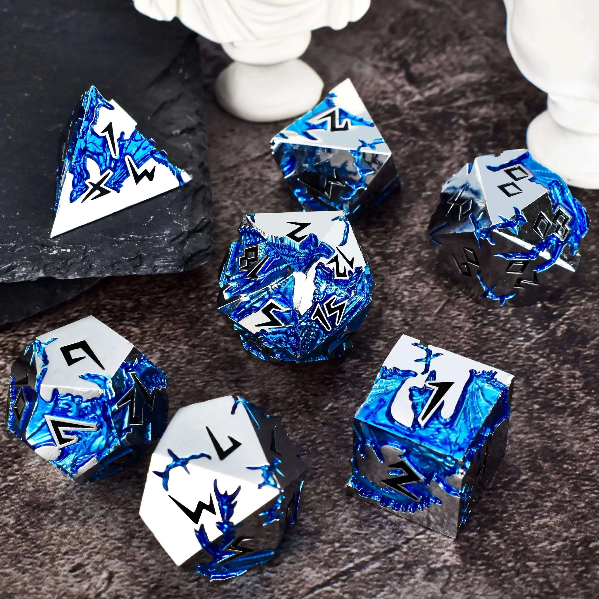 Blue Dragon Dice Set - RULE DICE