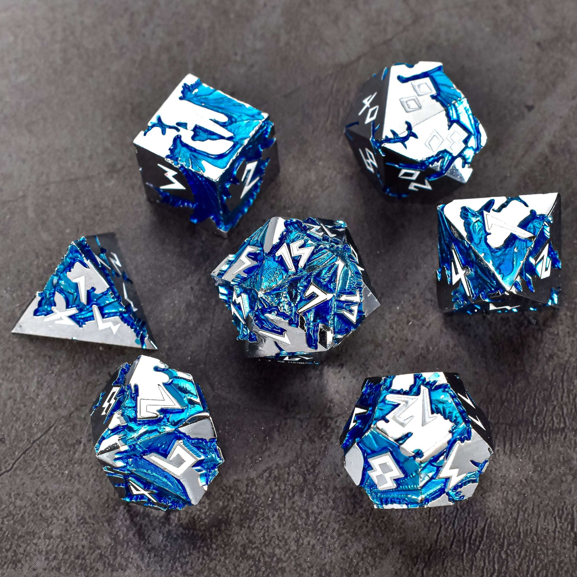 Blue Dragon Dice Set - RULE DICE