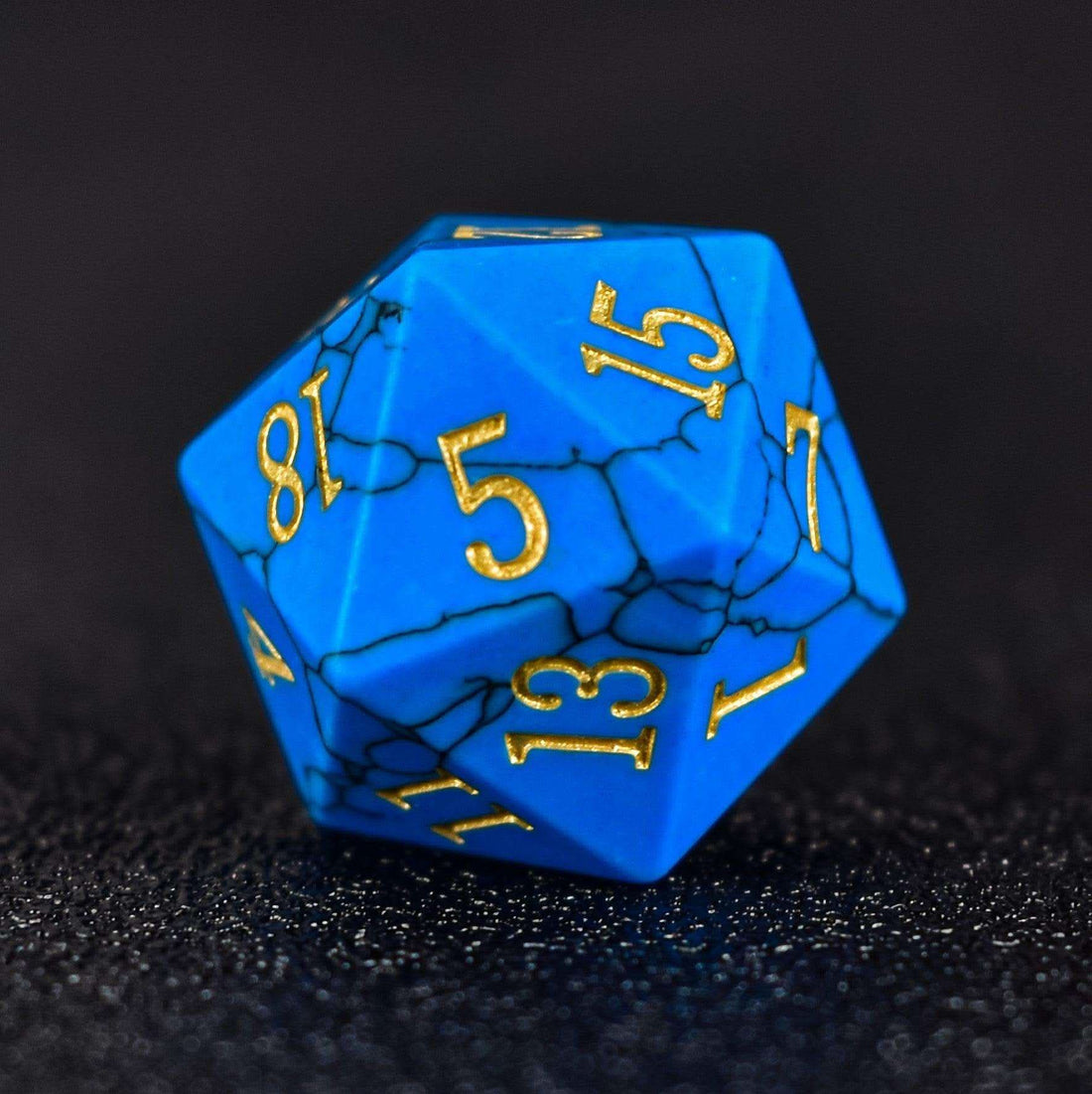 Blue Turquoise Dice Set - RULE DICE