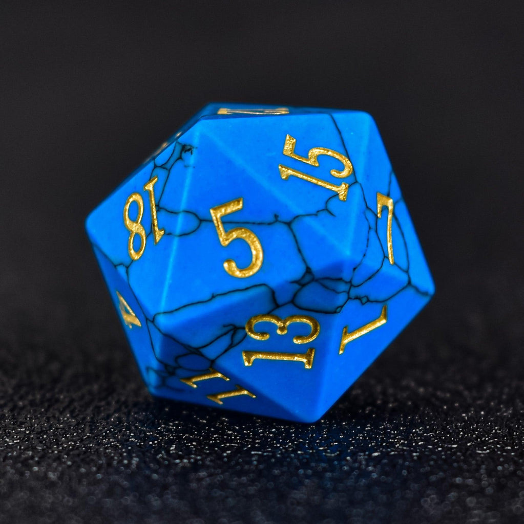 Blue Turquoise Dice