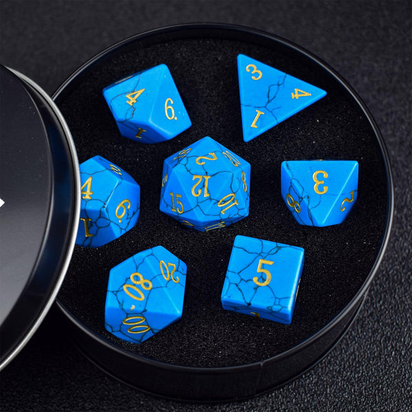 Blue Turquoise Dice