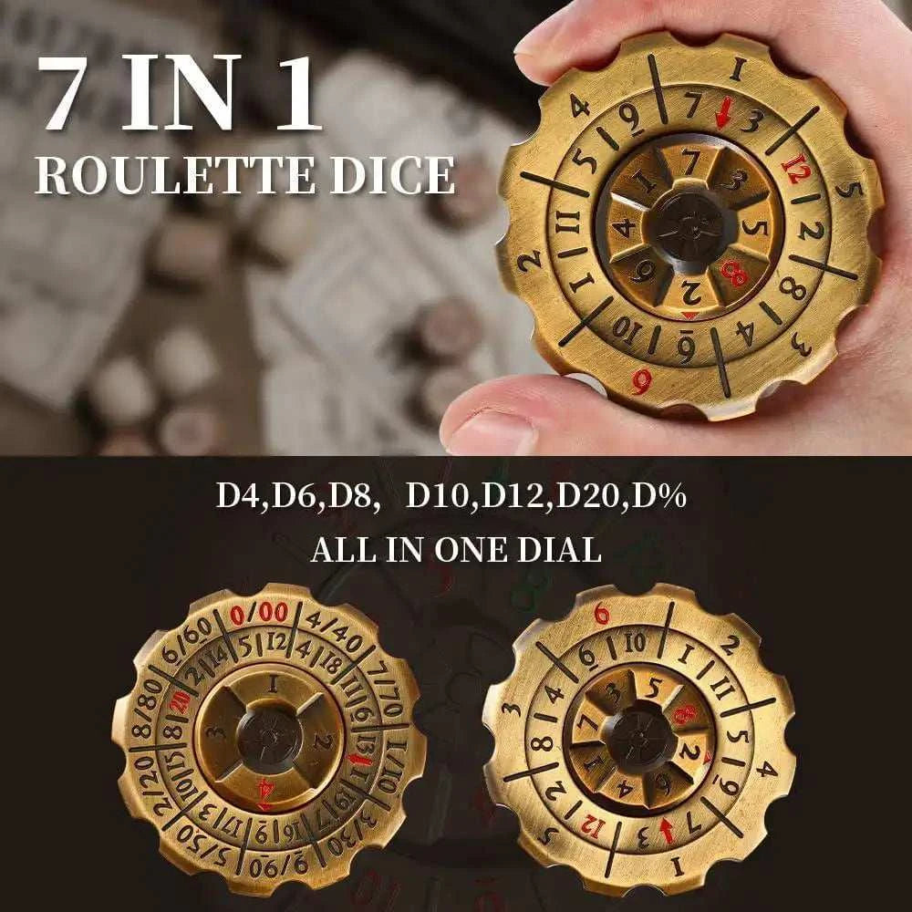 2-in-1 DND Dice & Fidget Spinner - RULE DICE