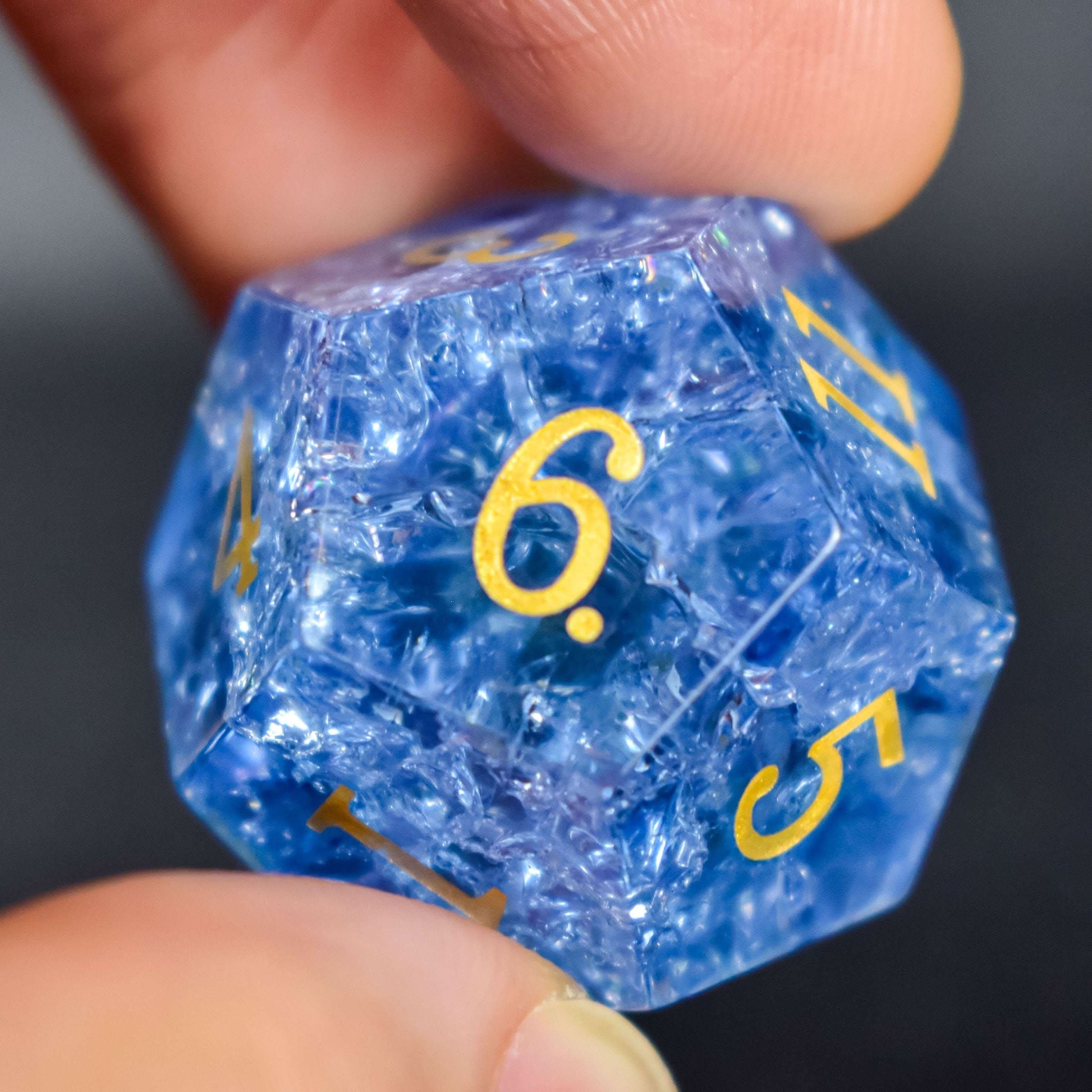 Crystal Stormburst Dice Set - RULE DICE