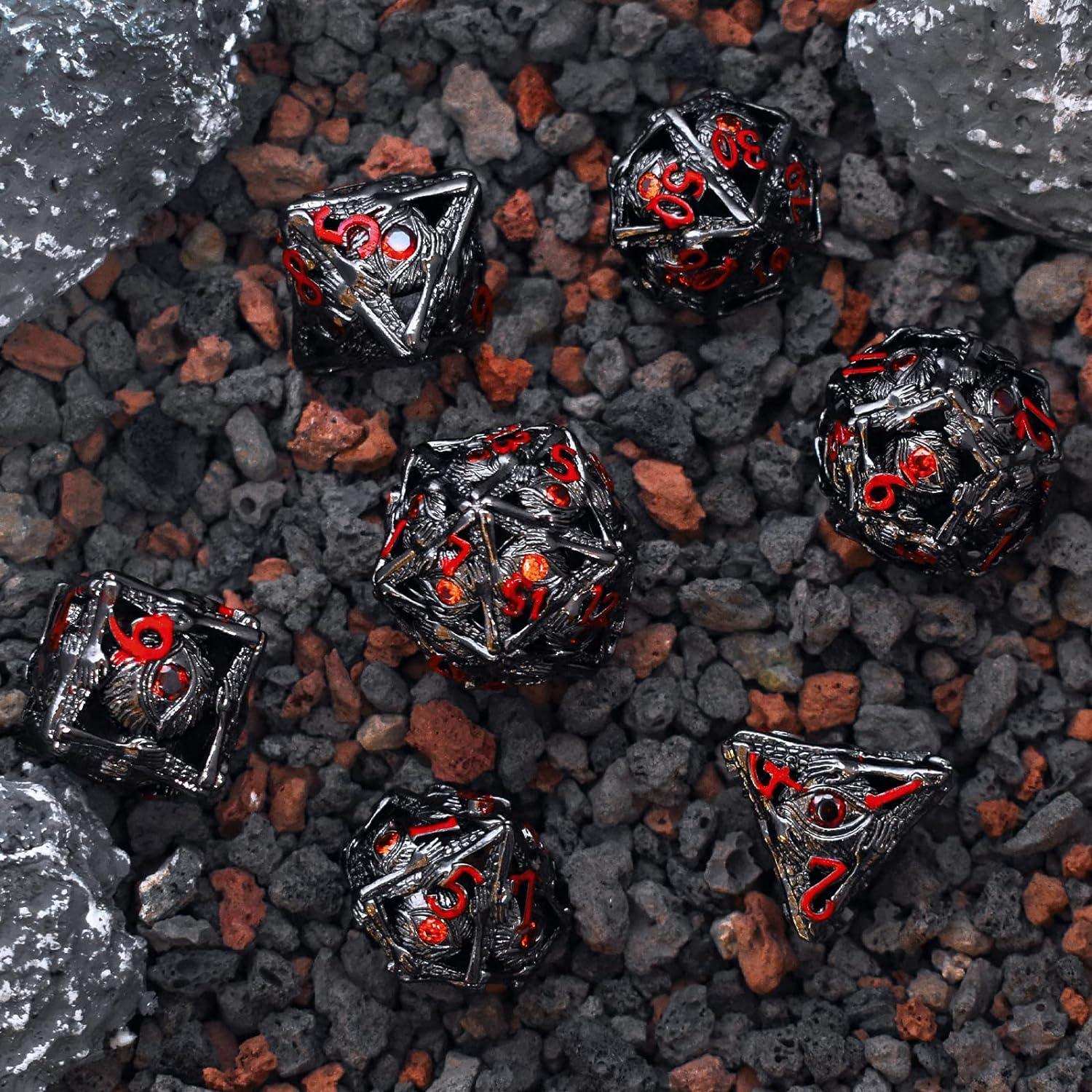 Dark Ruby Dice Set - RULE DICE