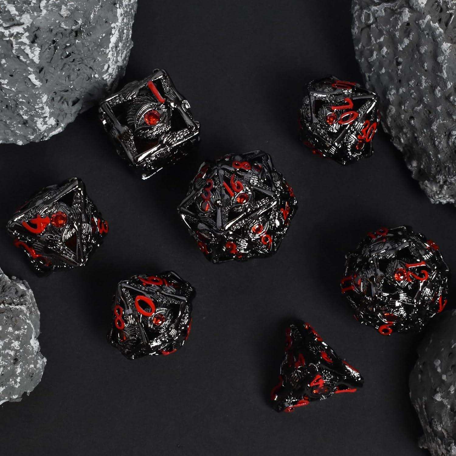 Dark Ruby Dice Set - RULE DICE