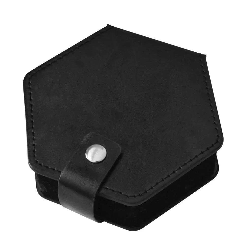 Hexagon Leather Dice Box - RULE DICE