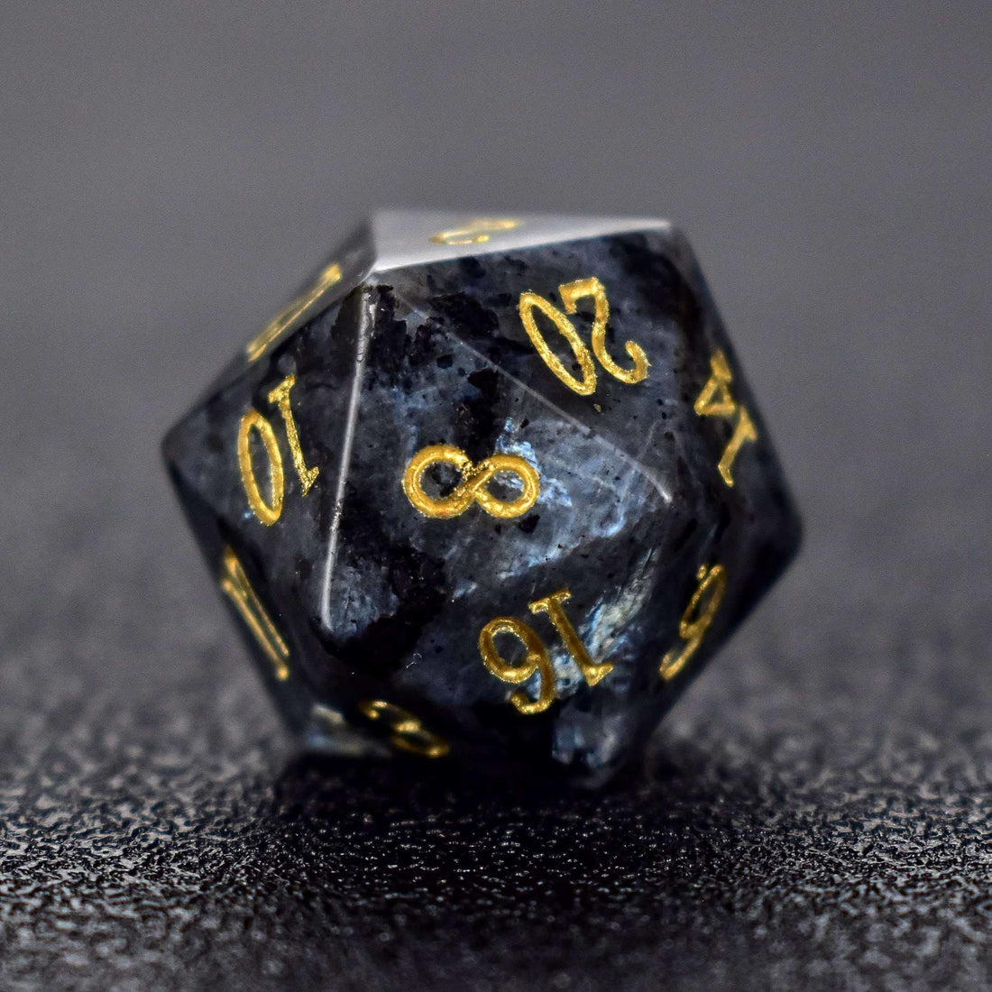 Labradorite Dice Set - RULE DICE