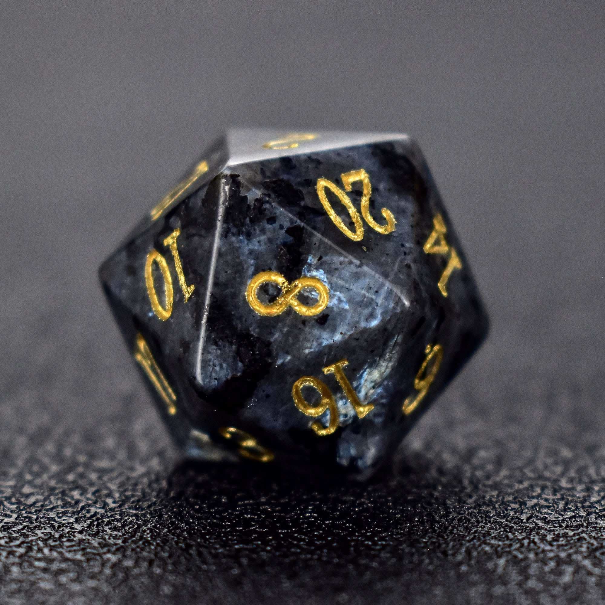 Labradorite Dice Set - RULE DICE