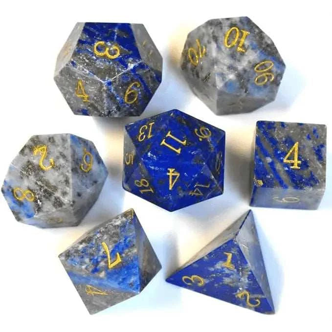 Lapis Lazuli Dice Set - RULE DICE