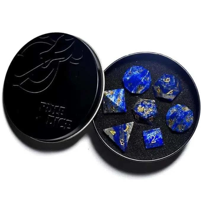 Lapis Lazuli Dice Set - RULE DICE