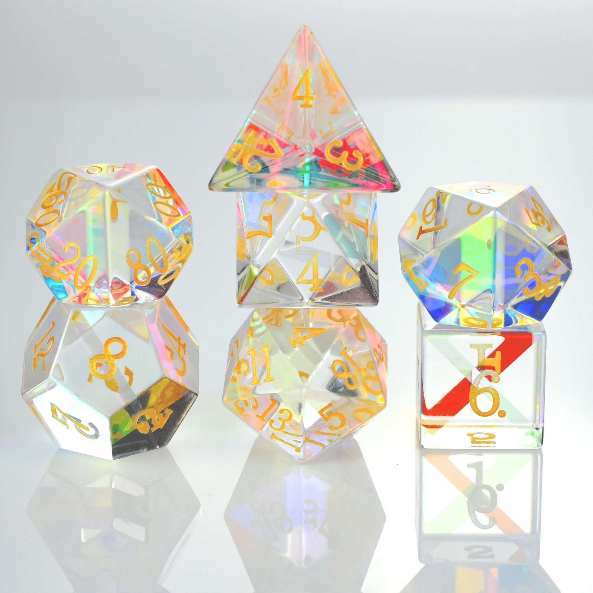 Luminara Glass Dice Set - RULE DICE