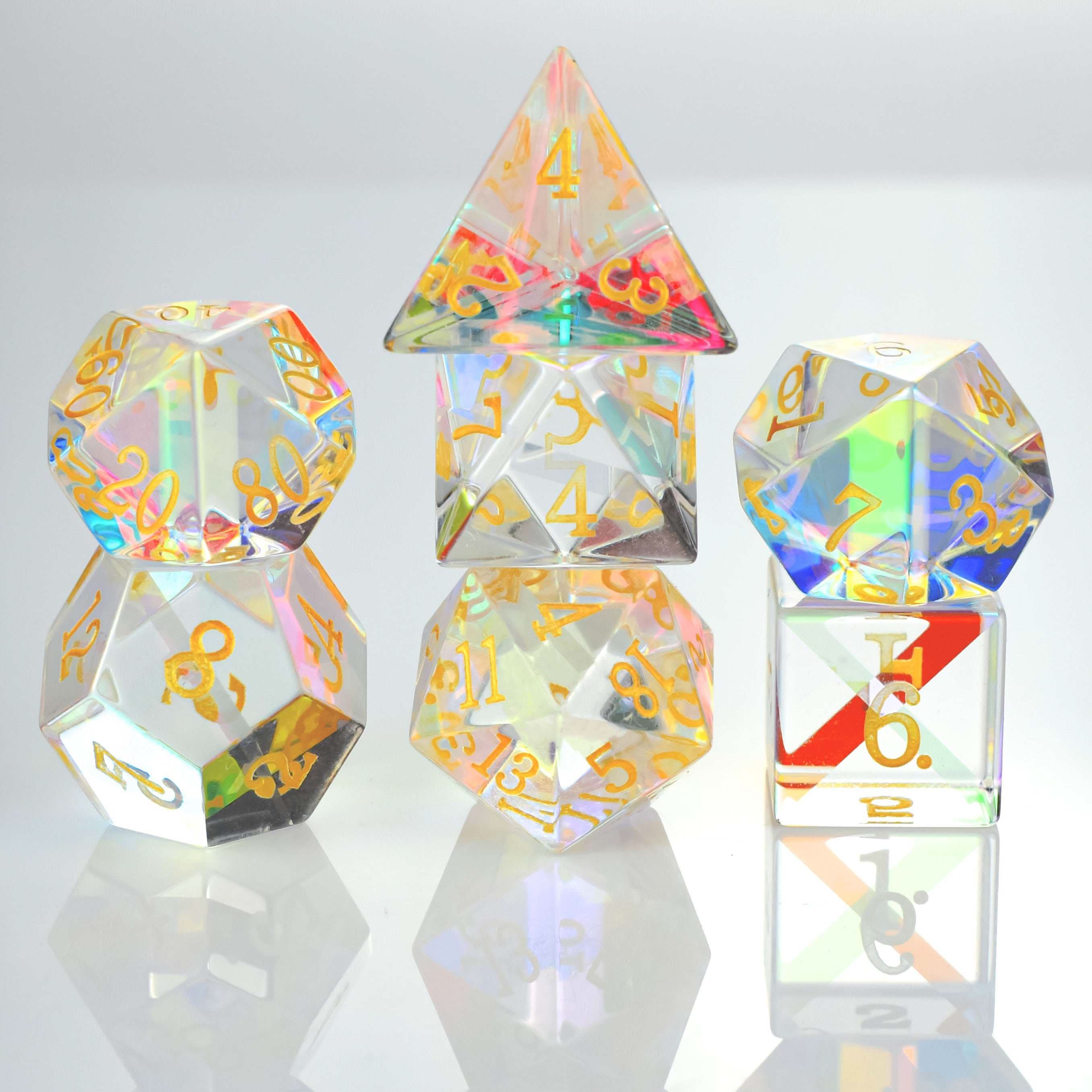 Luminara Glass Dice Set - RULE DICE