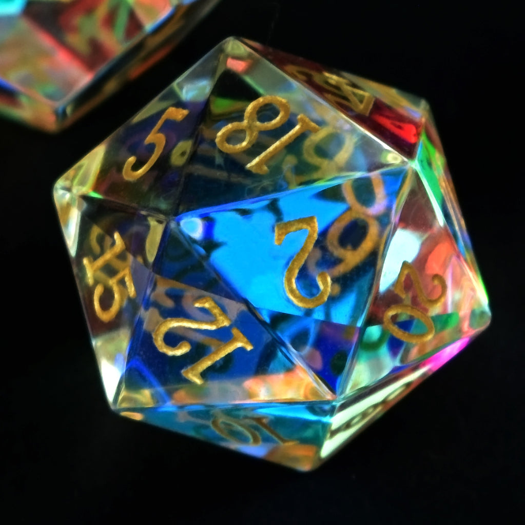 Luminara Glass Dice