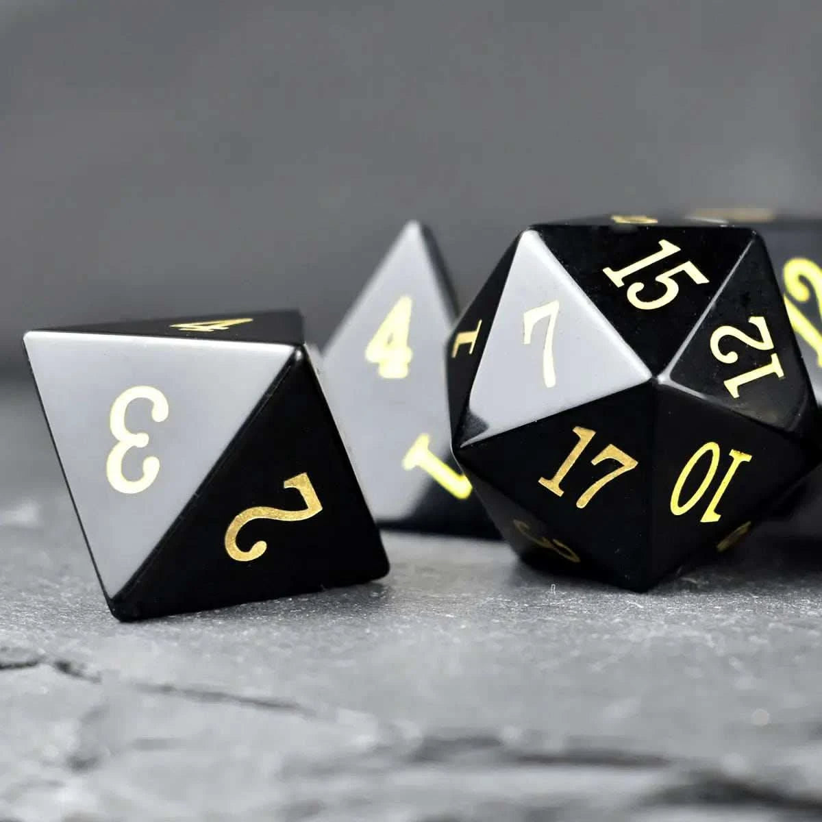 Obsidian Dice Set - RULE DICE