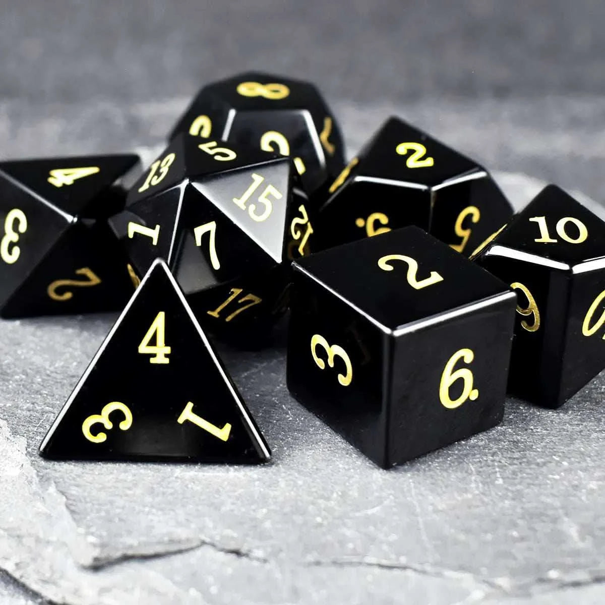 Obsidian Dice Set - RULE DICE