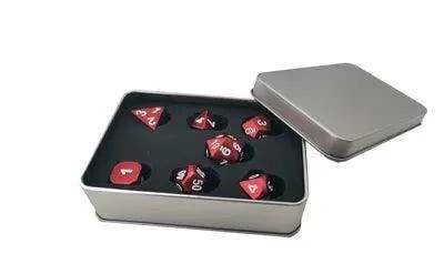 Rectangular Metal Dice Box - RULE DICE