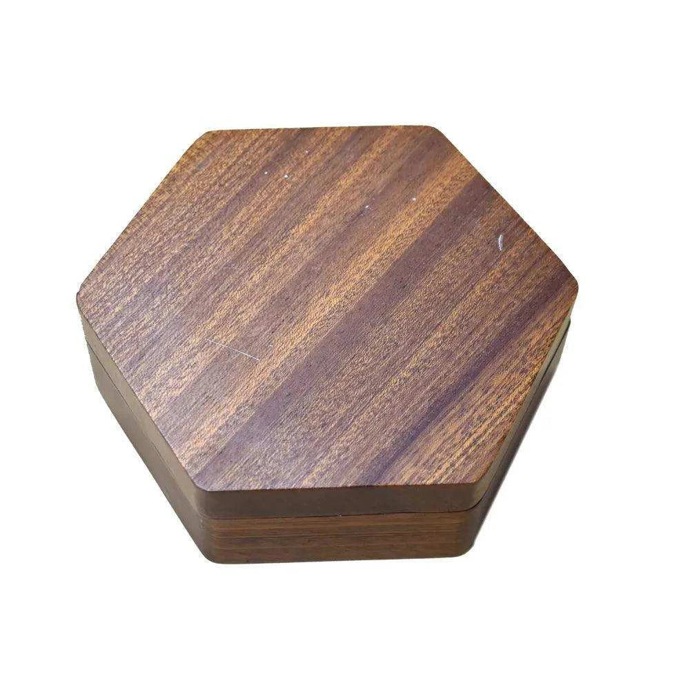 SABAH Wooden Magnetic Dice Box - RULE DICE